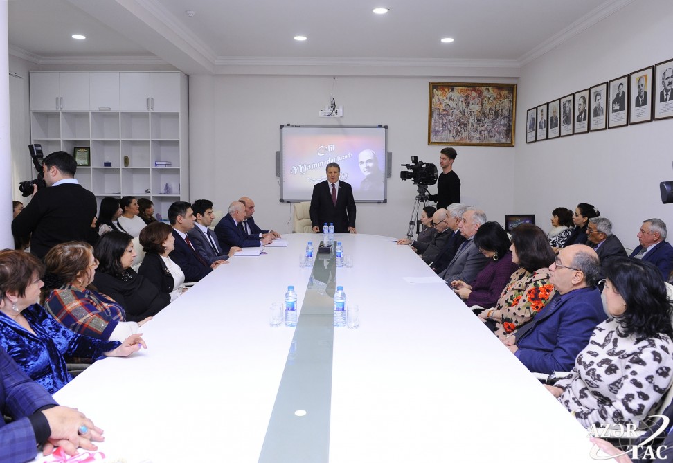 Ədəbiyyat İnstitutunda Cəlil Məmmədquluzadənin 150 illik yubileyi qeyd edilib