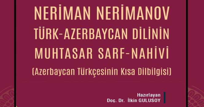 Nərimanov irsinin öyrənilməsinə layiqli töhfə