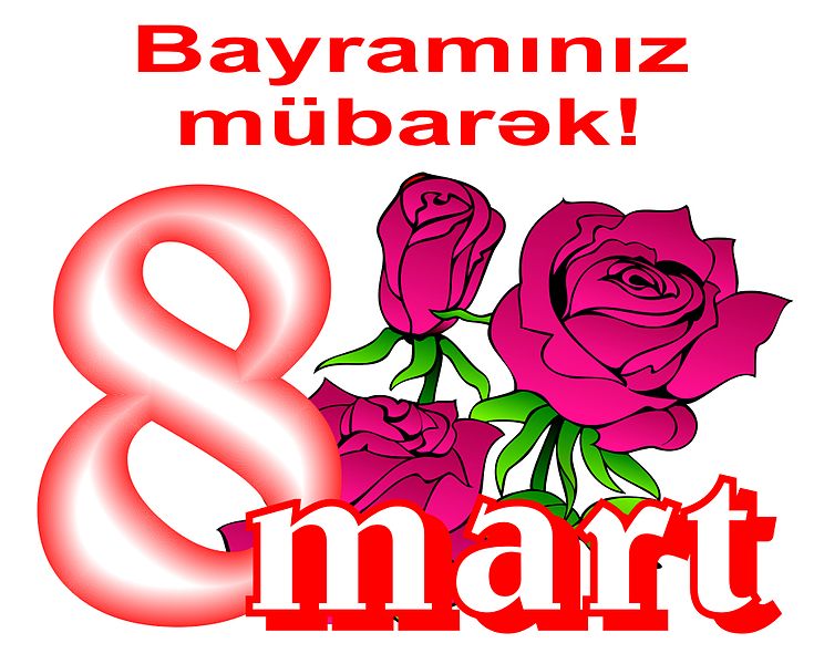 <span>Kişi yazarlar qadınları belə təbrik etdi</span>