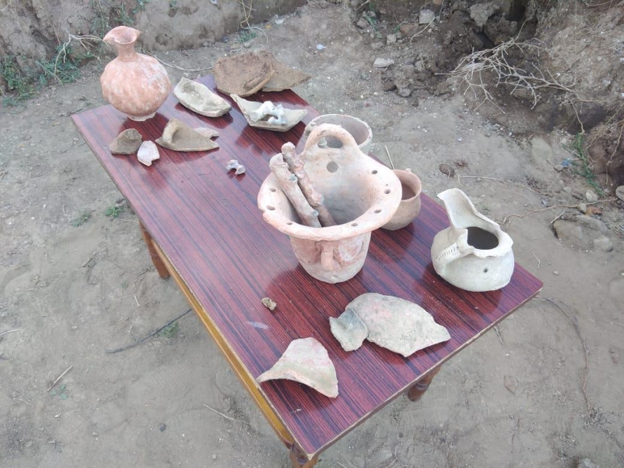 Şamaxıda Antik dövrə aid nekropol aşkar olunub