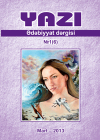 “Yazı”  ədəbiyyyat  dərgisinin yeni sayı işıq üzü görüb