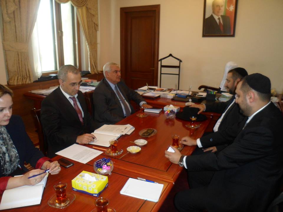 Kamal Abdulla yəhudi təşkilatının lideri ilə görüşdü