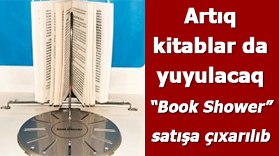 <span>Artıq kitablar da yuyulacaq</span>