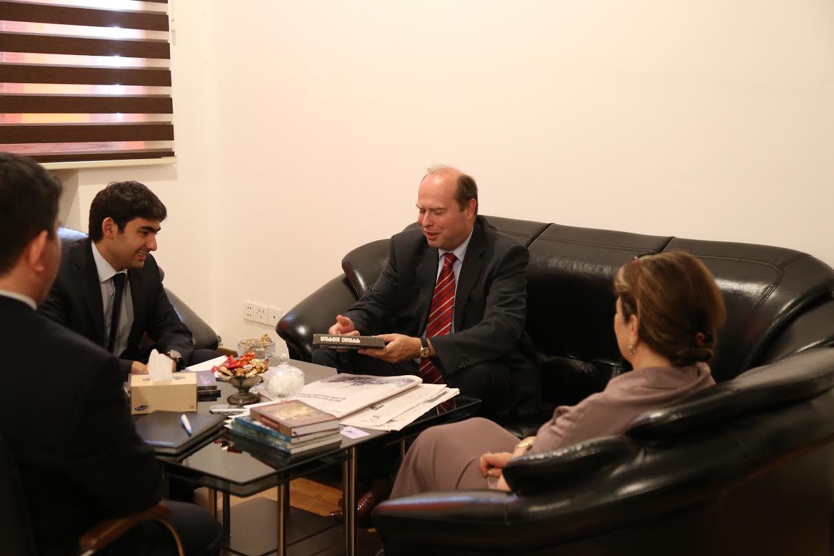 Avstriya səfiri Tərcümə Mərkəzində olub