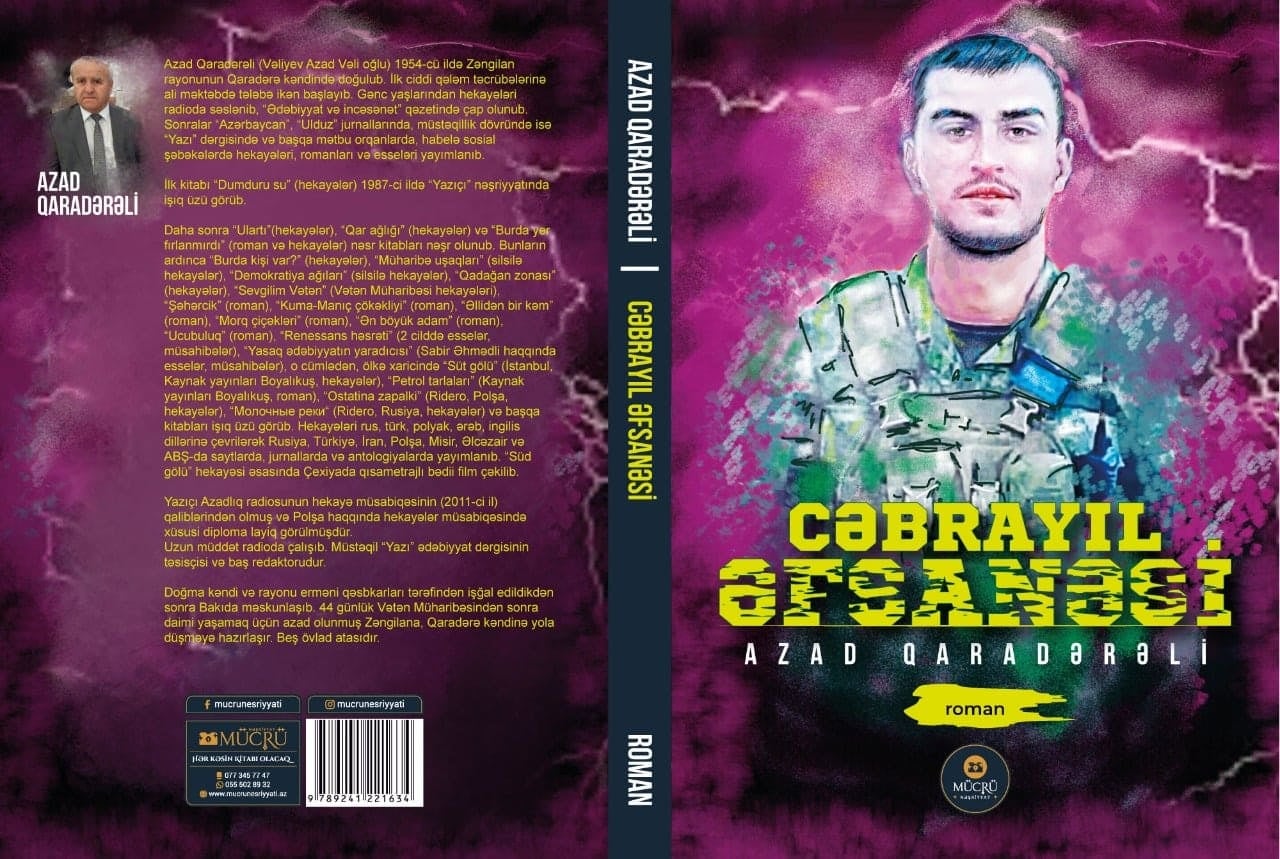 "Cəbrayıl əfsanəsi" romanı çap olunacaq