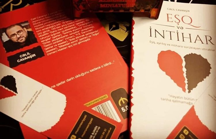 Cəlil Cavanşirdən yeni kitab - "Eşq və intihar"
