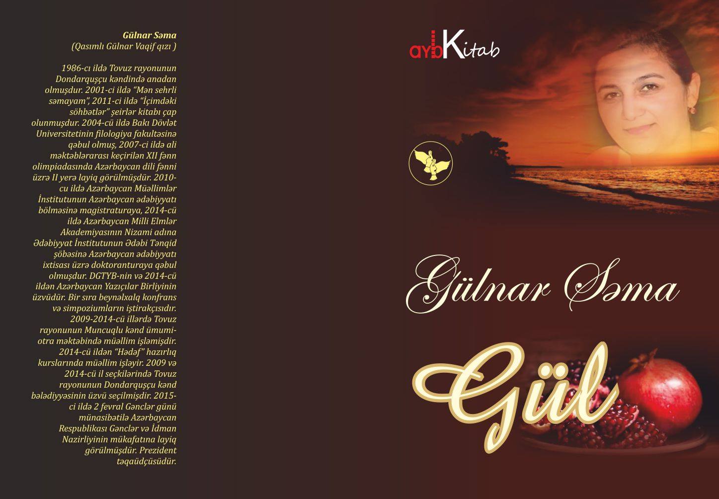 Gülnar Səmanın “Gül” gül kitabının təqdimatı olacaq