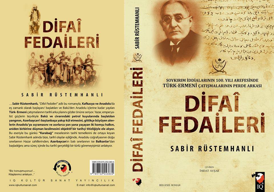 Sabir Rüstəmxanlının romanı Türkiyədə nəşr olunub