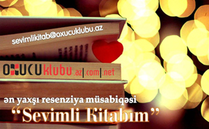 Sevdiyin kitab haqqında yaz, qalib ol - <span>MÜSABİQƏ	
	</span>
