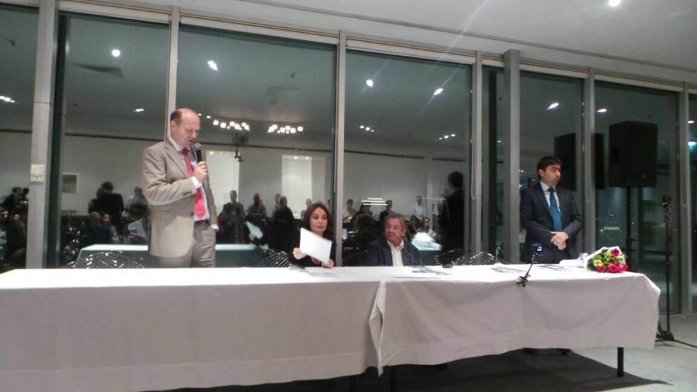 Bakıda avstriyalı şairin kitabının təqdimatı olub