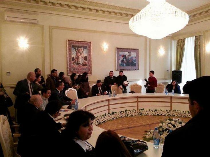 Rəşad Məcidin "Çiyələk qadın" kitabının təqdimat mərasimi keçirilib