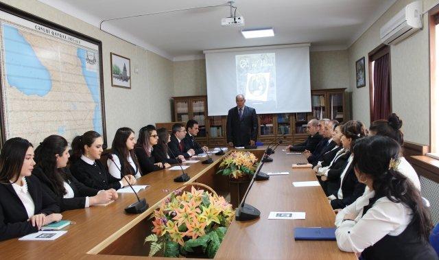 AMEA Naxçıvan Bölməsində "Əli və Nino" romanı müzakirə oluub