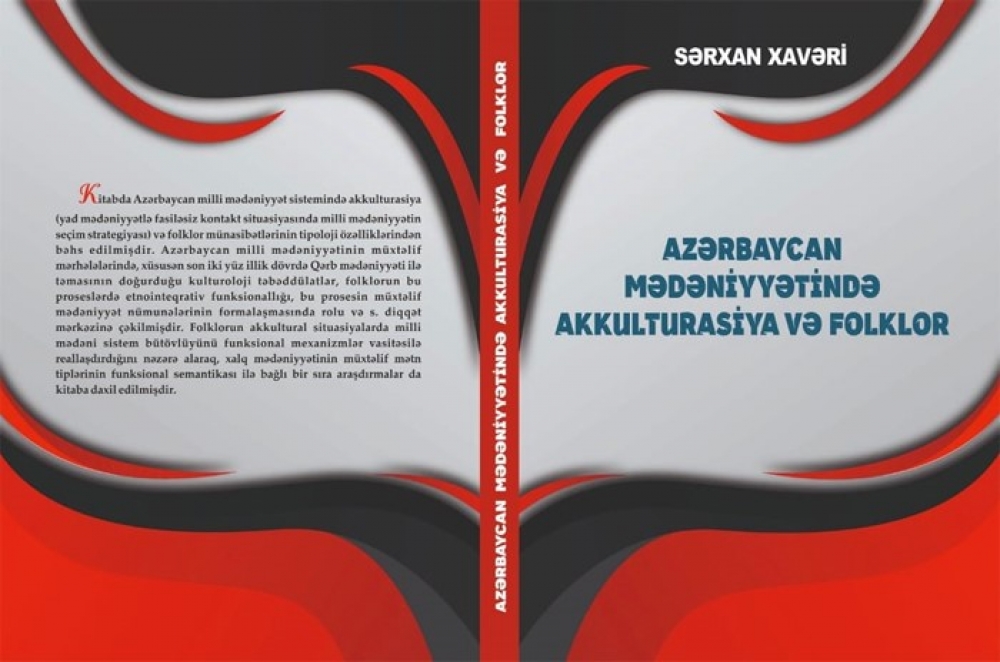“Azərbaycan mədəniyyətində akkulturasiya və folklor” kitabı çapdan çıxıb