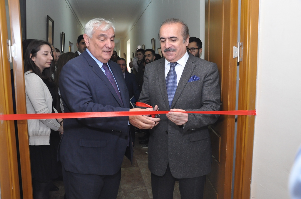 ADU-da İsmixan Rəhimov adına auditoriya açılıb