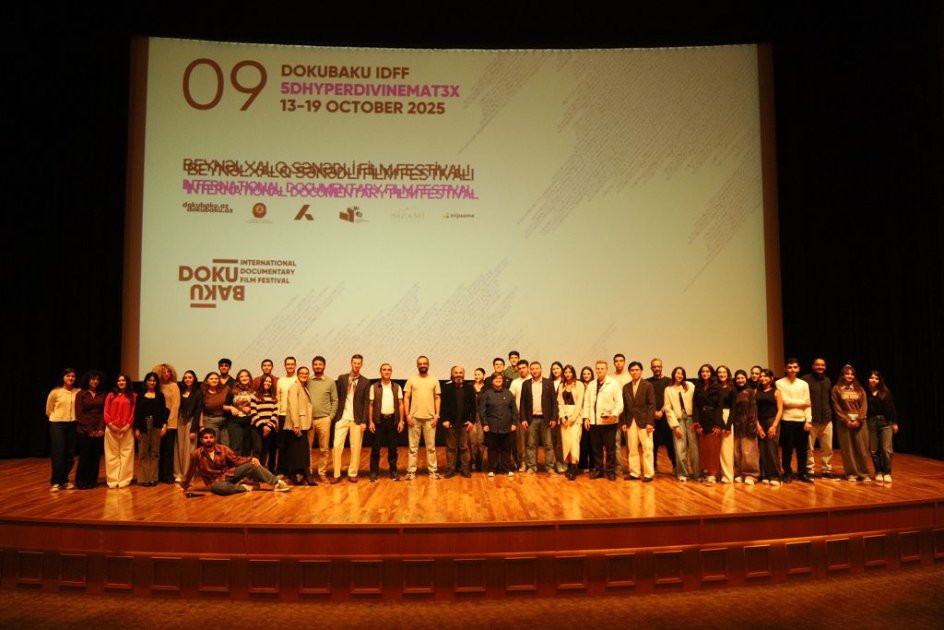 IX DokuBaku Beynəlxalq Sənədli Filmlər Festivalının qalibləri mükafatlandırılıb
