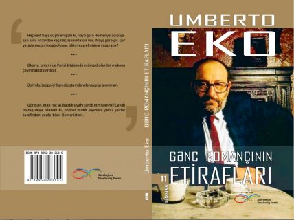 Bakıda Umberto Ekonun kitabı çap olunub<br>
