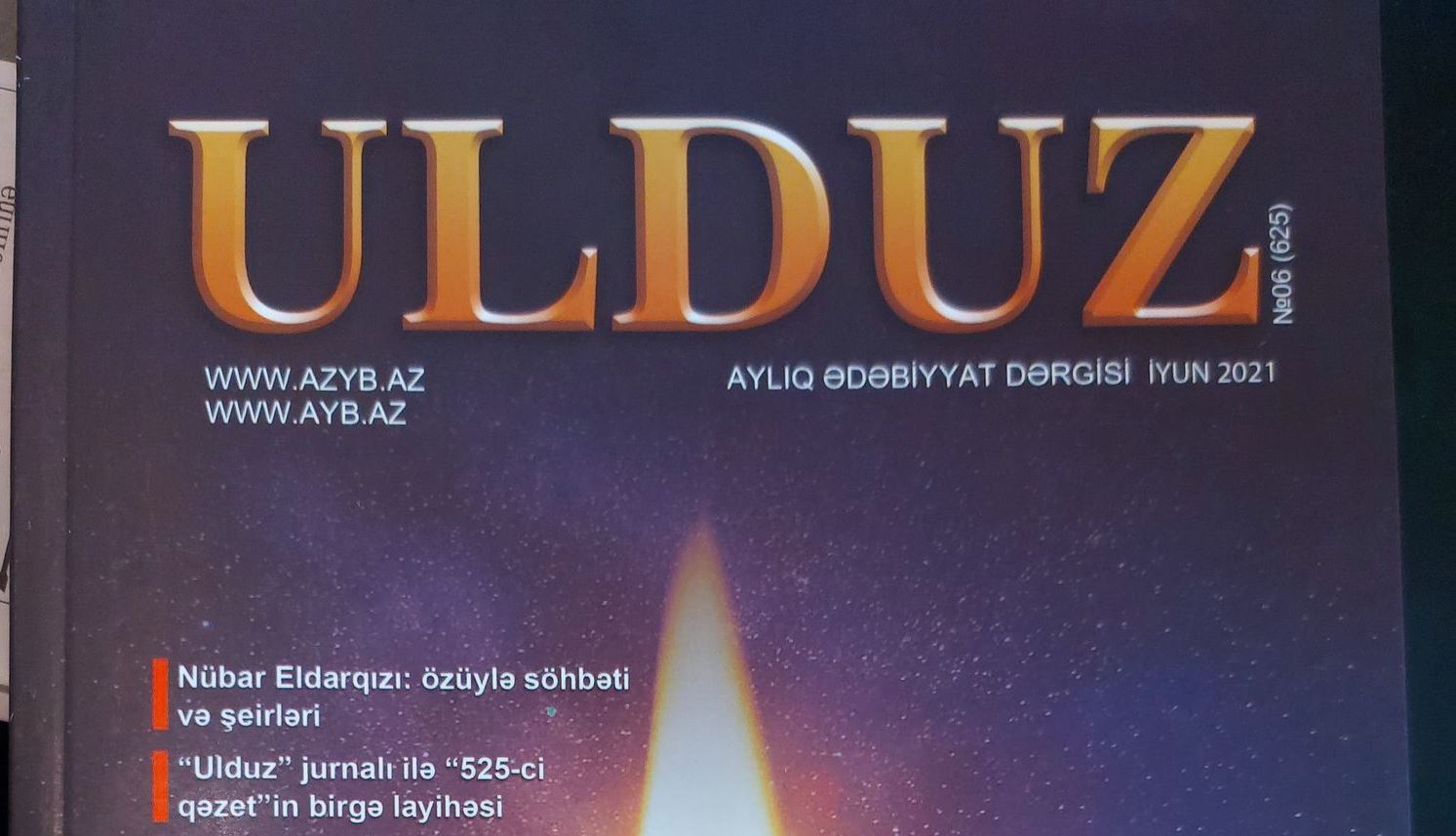 "Ulduz" jurnalının iyun sayı çap olunub<br>