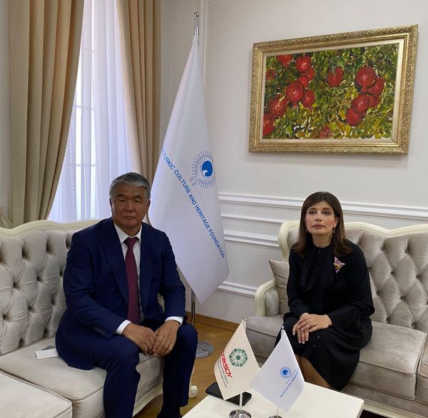 <span style="text-align: justify;">Günay Əfəndiyeva TÜRKSOY-un Baş katibi Sultan Rayevlə görüşüb</span>