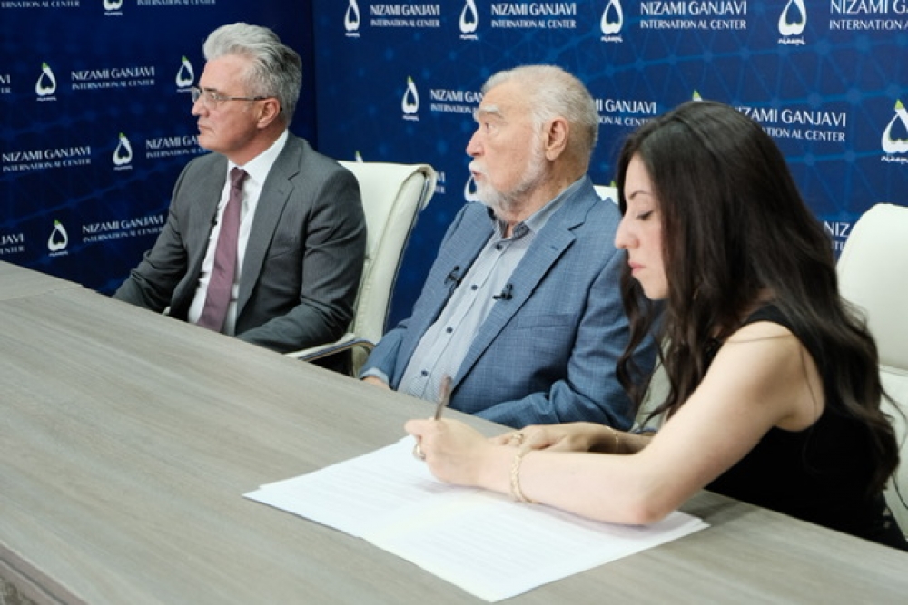 Xorvatiyanın sabiq prezidenti Nizami Gəncəvi Beynəlxalq Mərkəzində olub