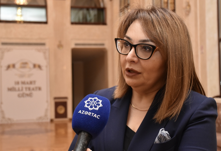 Mehriban Ələkbərzadə: “Əsrə bərabər gün” tamaşası dünən, bu gün, sabah kontekstində yaşadığımız əsrə baxışdır