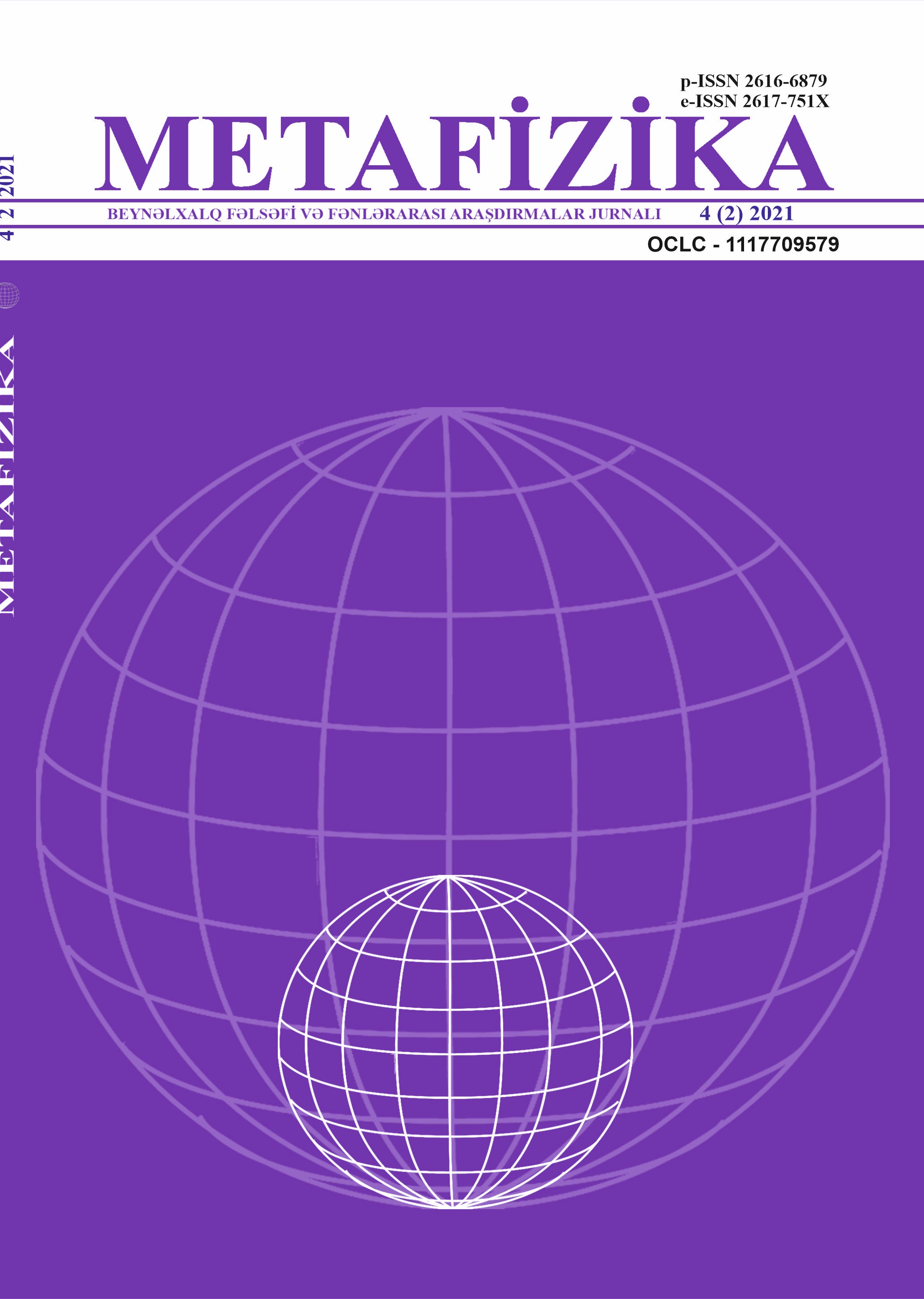“Metafizika” jurnalının 2021/2-<span lang="EN-US">ci</span><span lang="EN-US">&nbsp;</span><span lang="EN-US" style="">say</span>ı işıq üzü görüb
