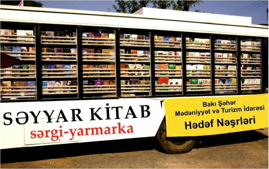 Bakıda səyyar kitab sərgilərinə start verilir