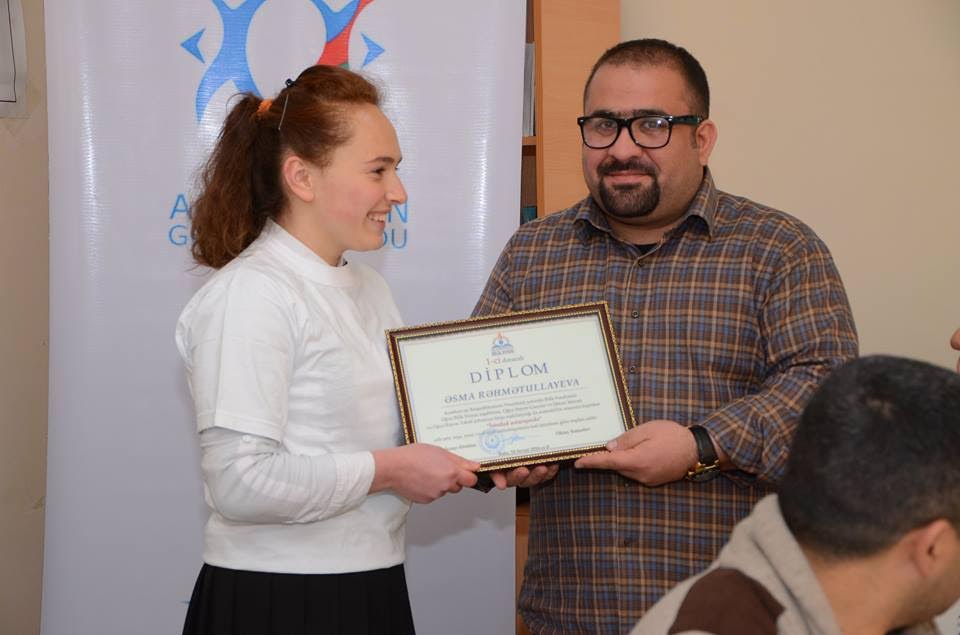 “İstedad axtarışında” müsabiqəsinin qalibləri mükafatlandırıldı