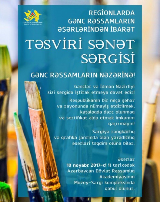 Bakıda regionlardan olan fırça ustalarının əsərləri sərgilənəcək