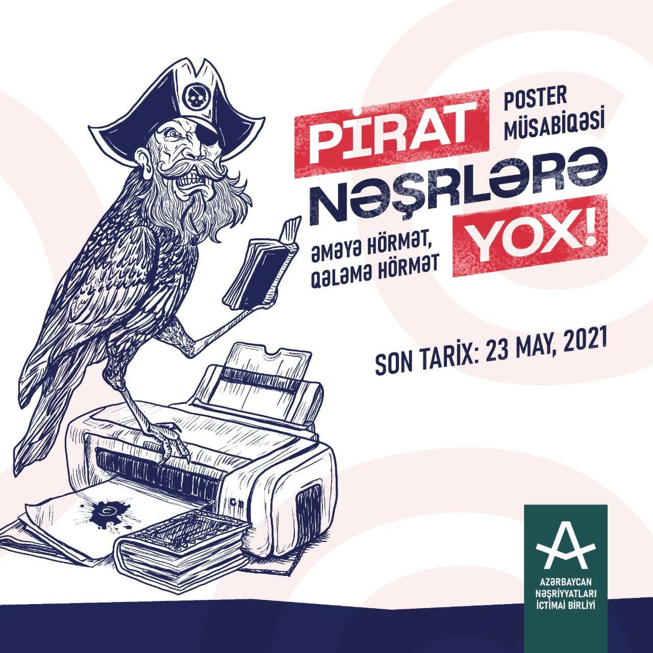 Azərbaycan Nəşriyyatları İctimai Birliyi poster müsabiqəsi elan edib