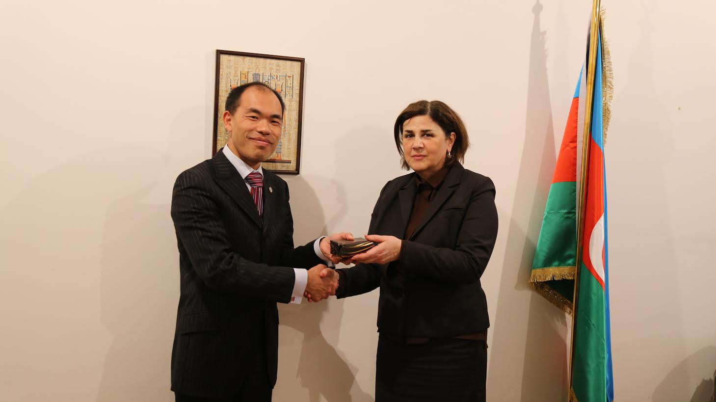 Beynəlxalq Tərcüməçilər Federasiyasının prezidenti Tərcümə Mərkəzində olub