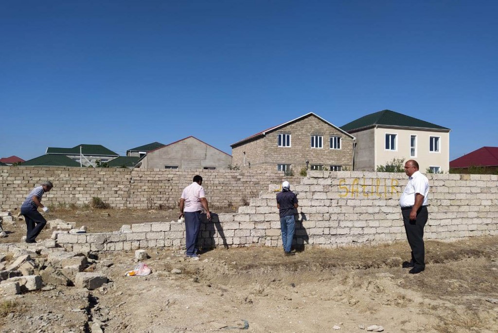 Suraxanı rayonunda tarixi abidənin ərazisinin zəbt olunmasının qarşısı alınıb