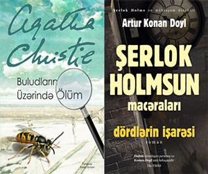 Aqata Kristi və Artur Konan Doylun kitabları çap olundu<br>