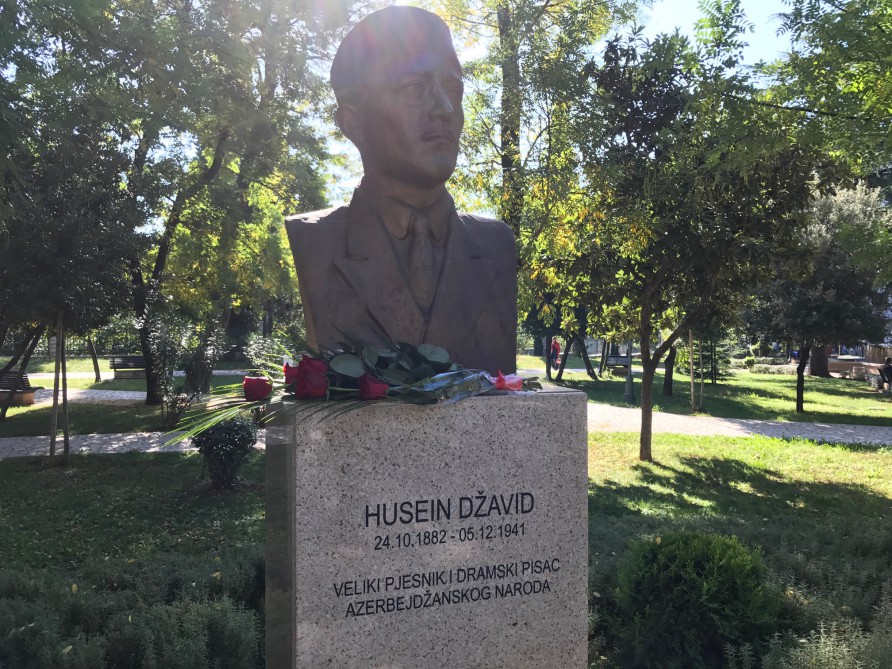 Böyük Azərbaycan şairi və dramaturqu Hüseyn Cavidin xatirəsi Monteneqroda anılıb