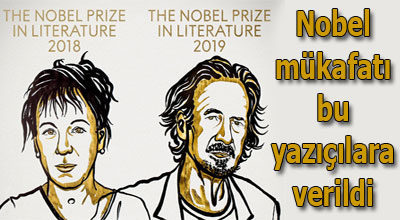 <span>Nobel mükafatı bu yazıçılara verildi</span>