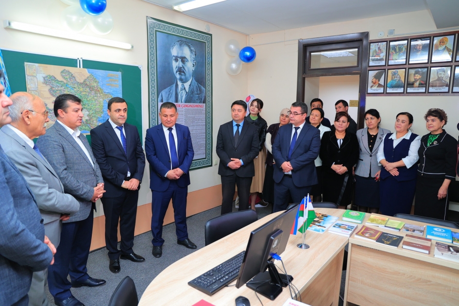 Özbəkistanda Yusif Vəzir Çəmənzəminli adına Azərbaycan mədəniyyəti və ədəbiyyatı Mərkəzi açılıb