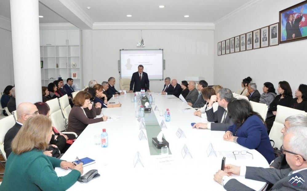 Ədəbiyyat İnstitutunun elmi şurasının ilin yekunları ilə bağlı iclası keçirilib<br>