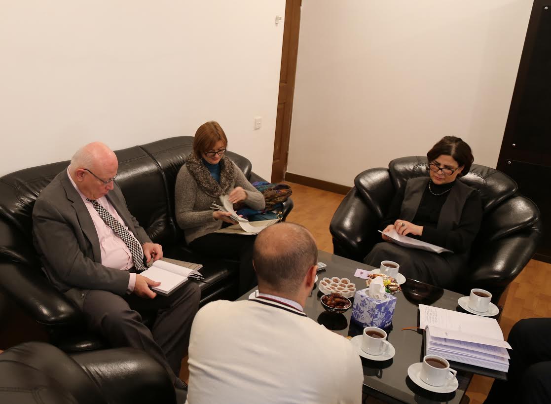 <span>Almaniyanın Azərbaycandakı səfirinin müavini Tərcümə Mərkəzinin direktoru Afaq Məsudla görüşüb
	</span>