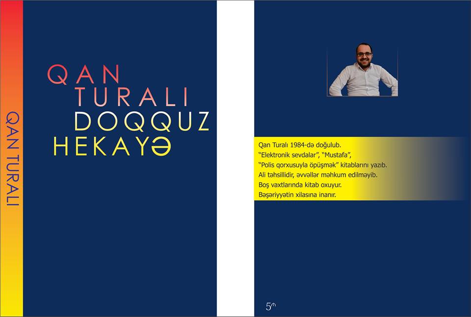 Yazıçı Qan Turalının imza günü olacaq