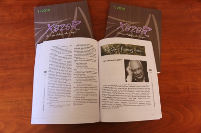 \"Xəzər\" dünya ədəbiyyatı jurnalının yeni sayı çapdan çıxdı