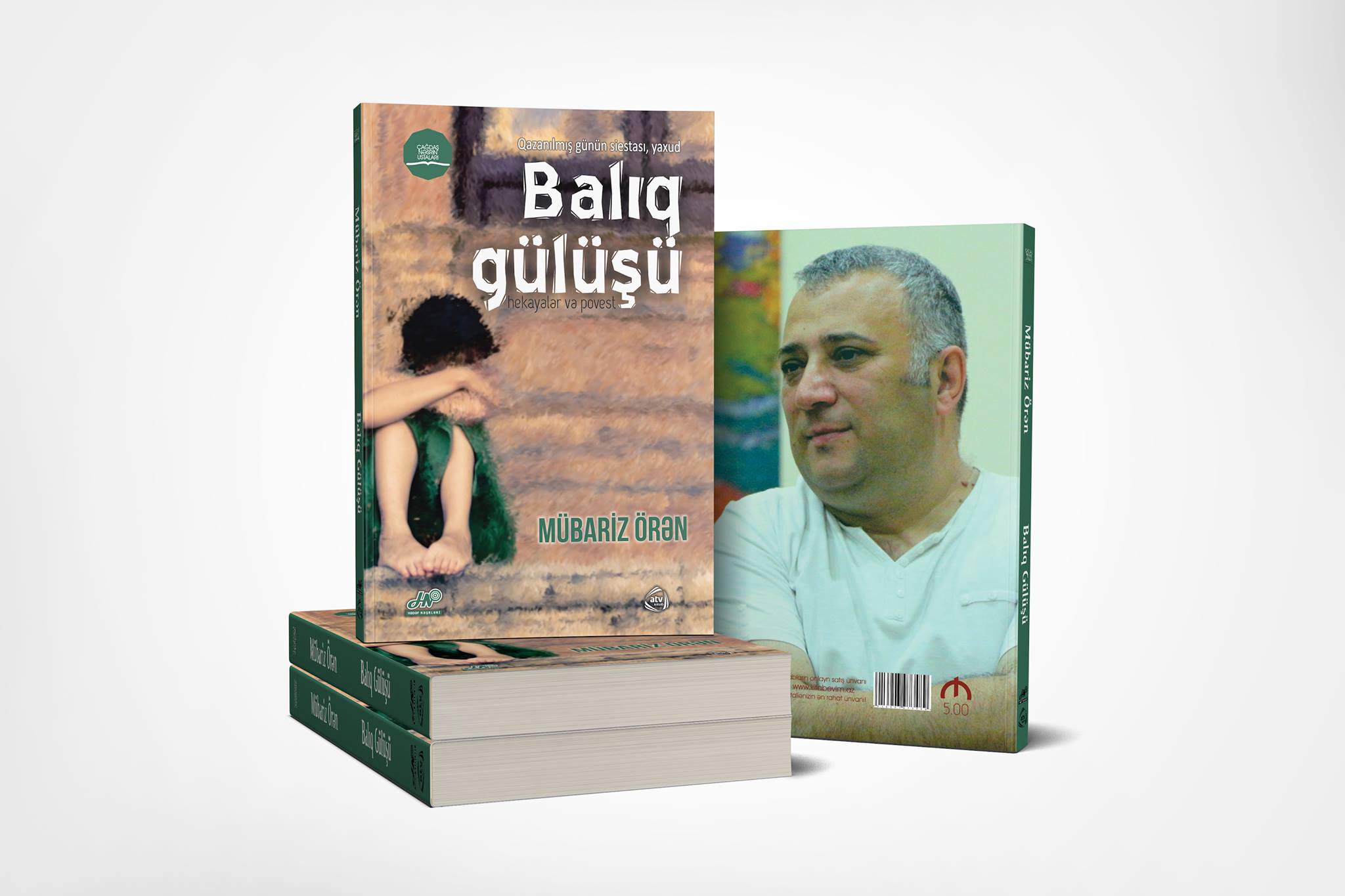 "ATV Kitab" seriyasından Mübariz Örənin “Balıq gülüşü” nəşr olundu<br>