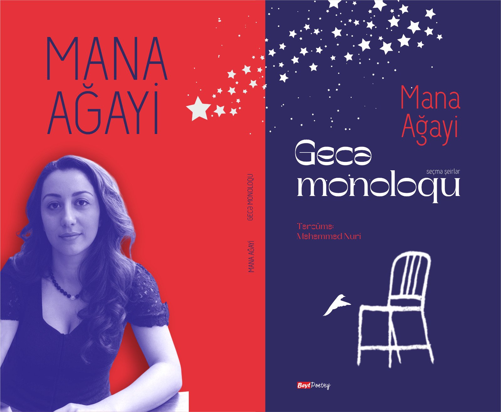 Mana Ağayinin "Gecə monoloqu" seçmə şeirlər toplusu işıq üzü görüb