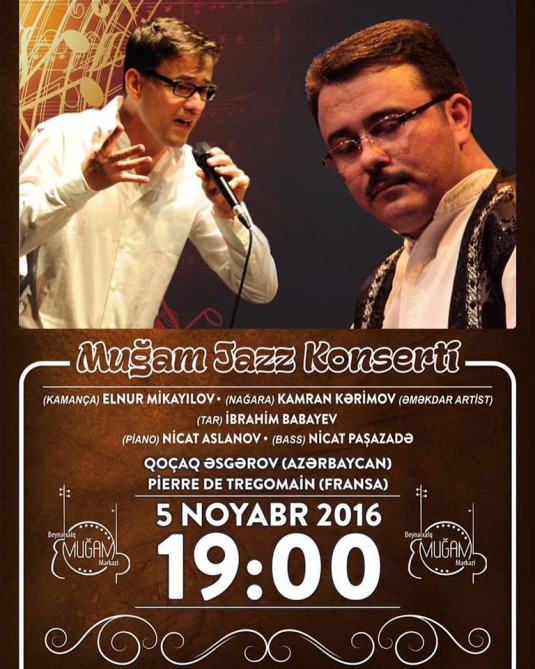 Beynəlxalq Muğam Mərkəzində muğam və cazın sintezindən ibarət konsert olacaq<br>