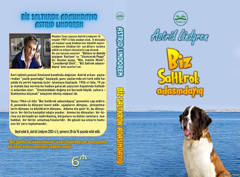 Astrid Lindgren\'in \"Biz Saltkrok adasındayıq\" romanı çap olunub