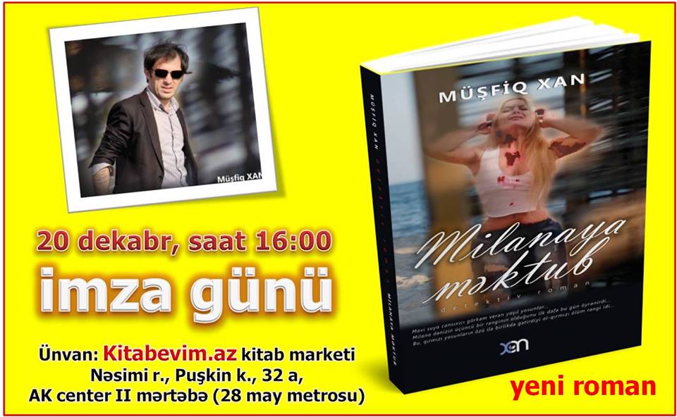 Müşfiq XANdan “Milanaya məktub” – <span>TƏQDIMAT 	
	</span>