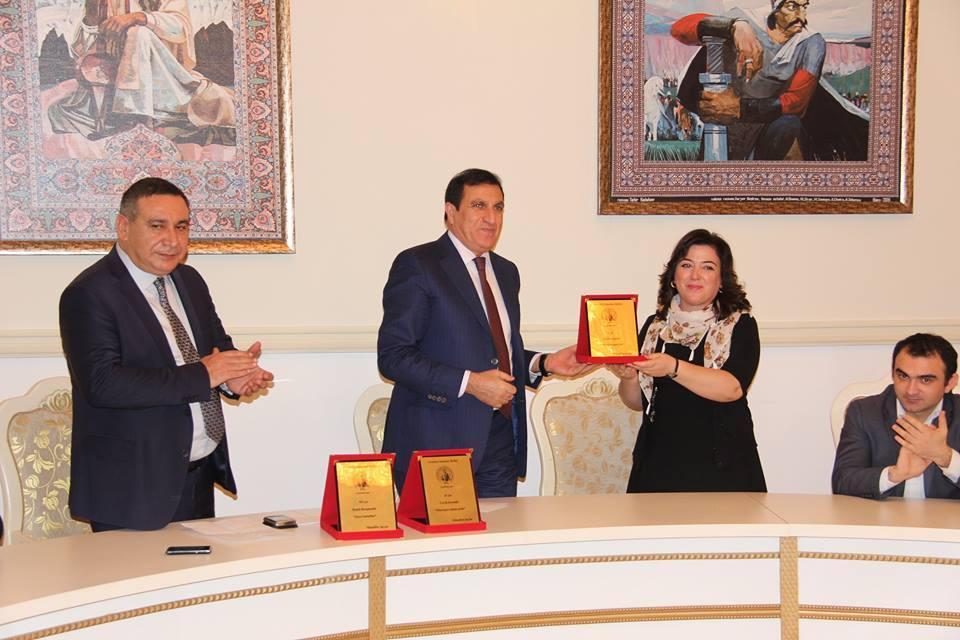 IV Beynəlxalq Mahmud Kaşqarlı hekayə müsabiqəsinin qalibləri mükafatlandırıldı