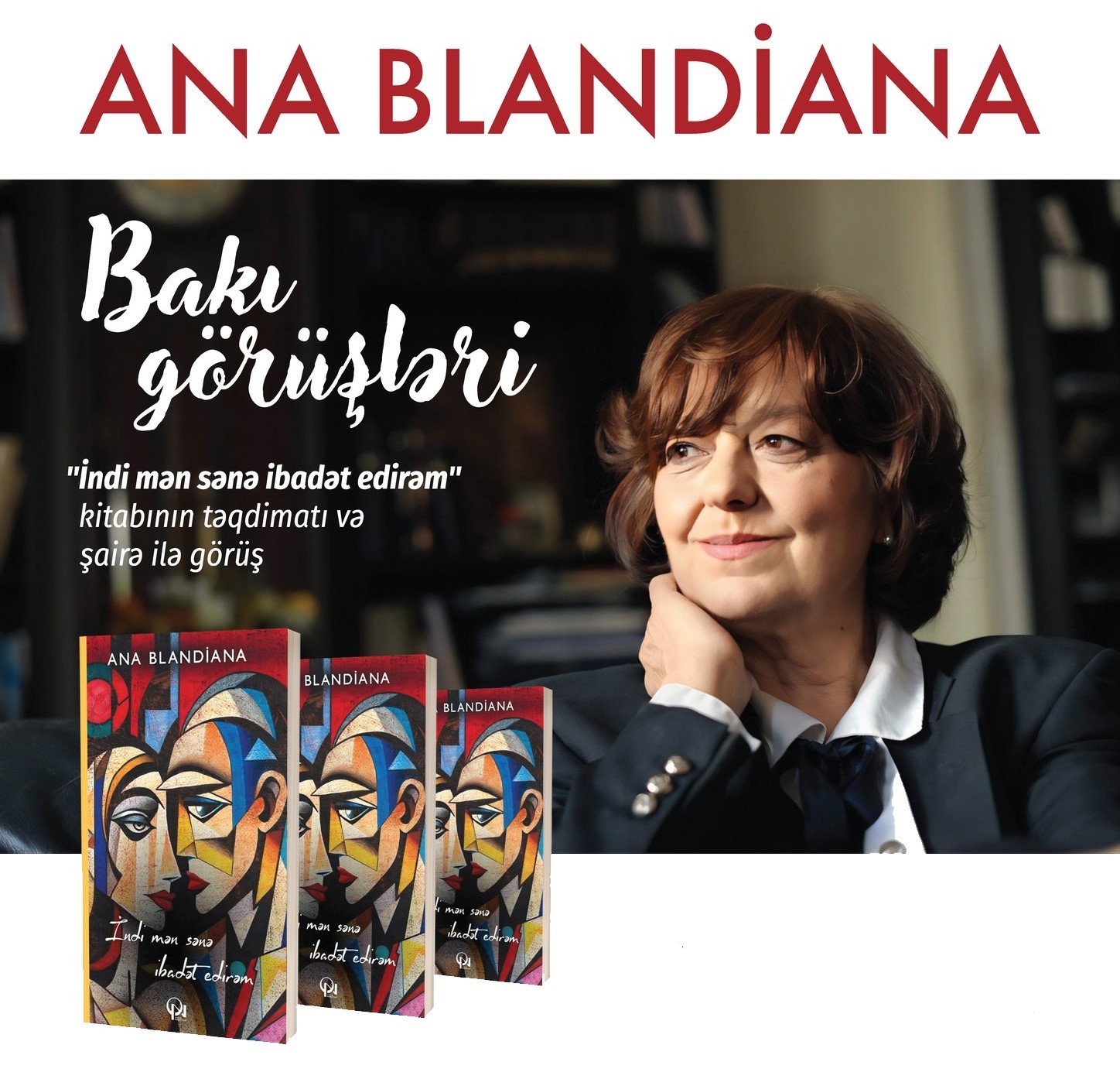 <span style="text-align: justify;">Dünya şöhrətli rumın şairəsi Ana Blandiana Bakıya gələcək</span>