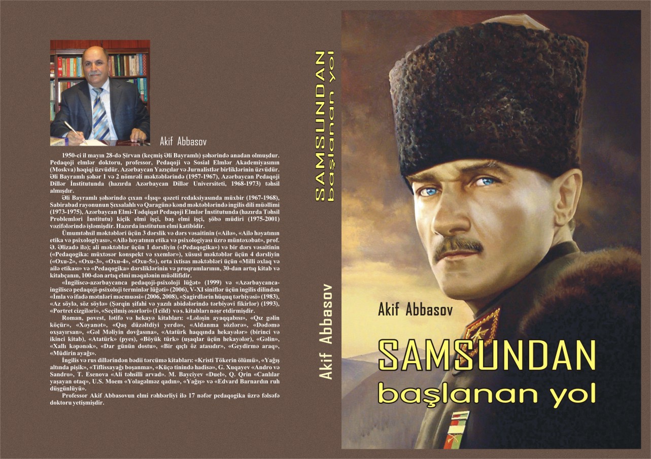 Akif Abbasovun “Samsundan başlanan yol” romanı çap olundu