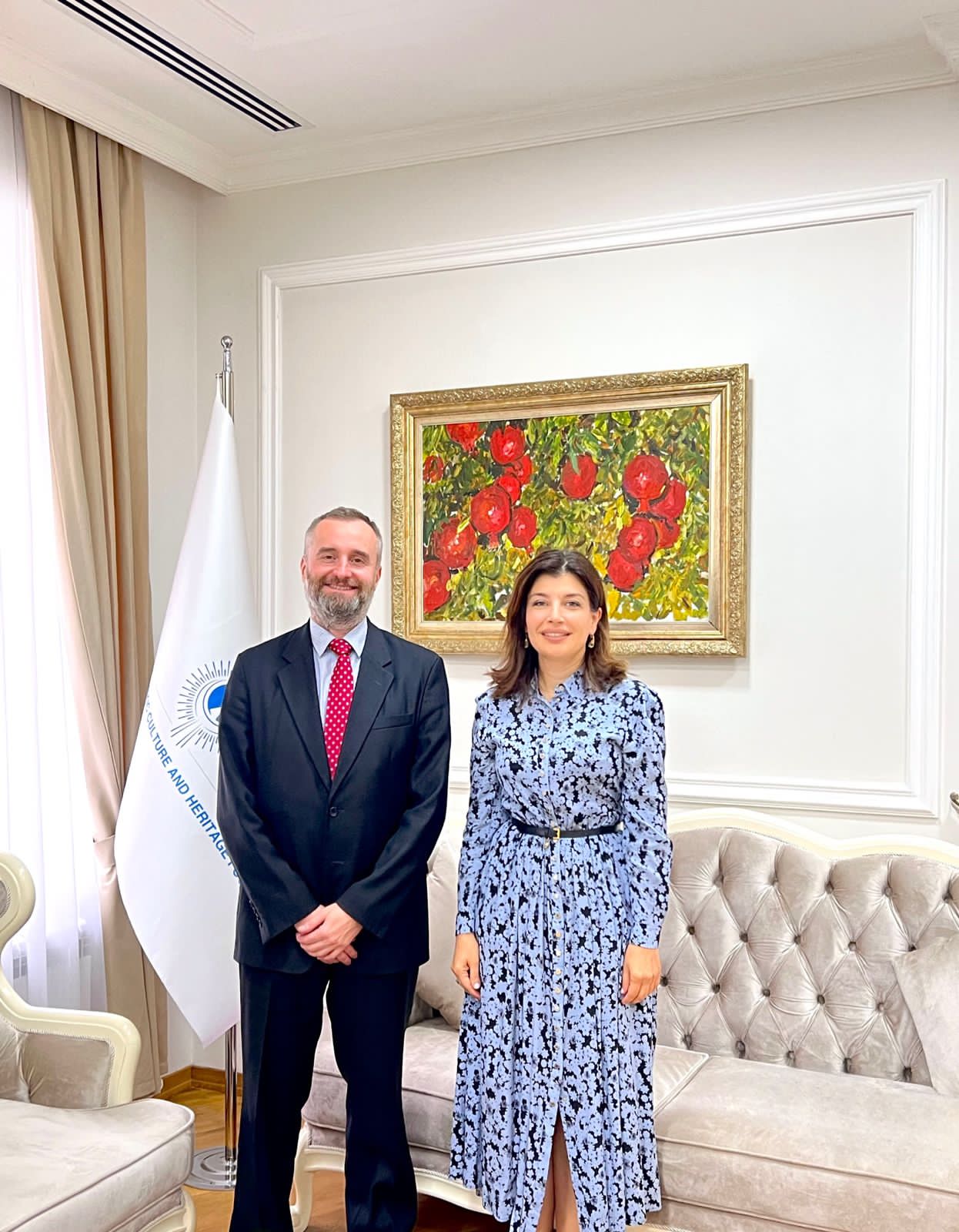 Beynəlxalq Türk Mədəniyyəti və İrsi Fondu fəaliyyətini Avropada genişləndirməyə davam edir<br>