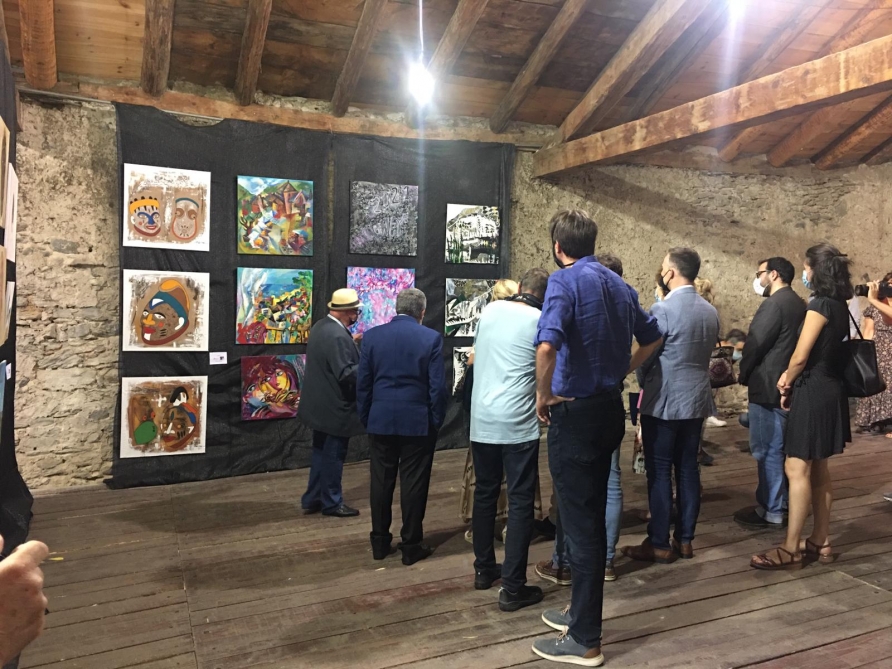 Azərbaycanlı rəssamın əsərləri “ArtCamp Andorra” layihəsi çərçivəsində UNESCO-da nümayiş olunub