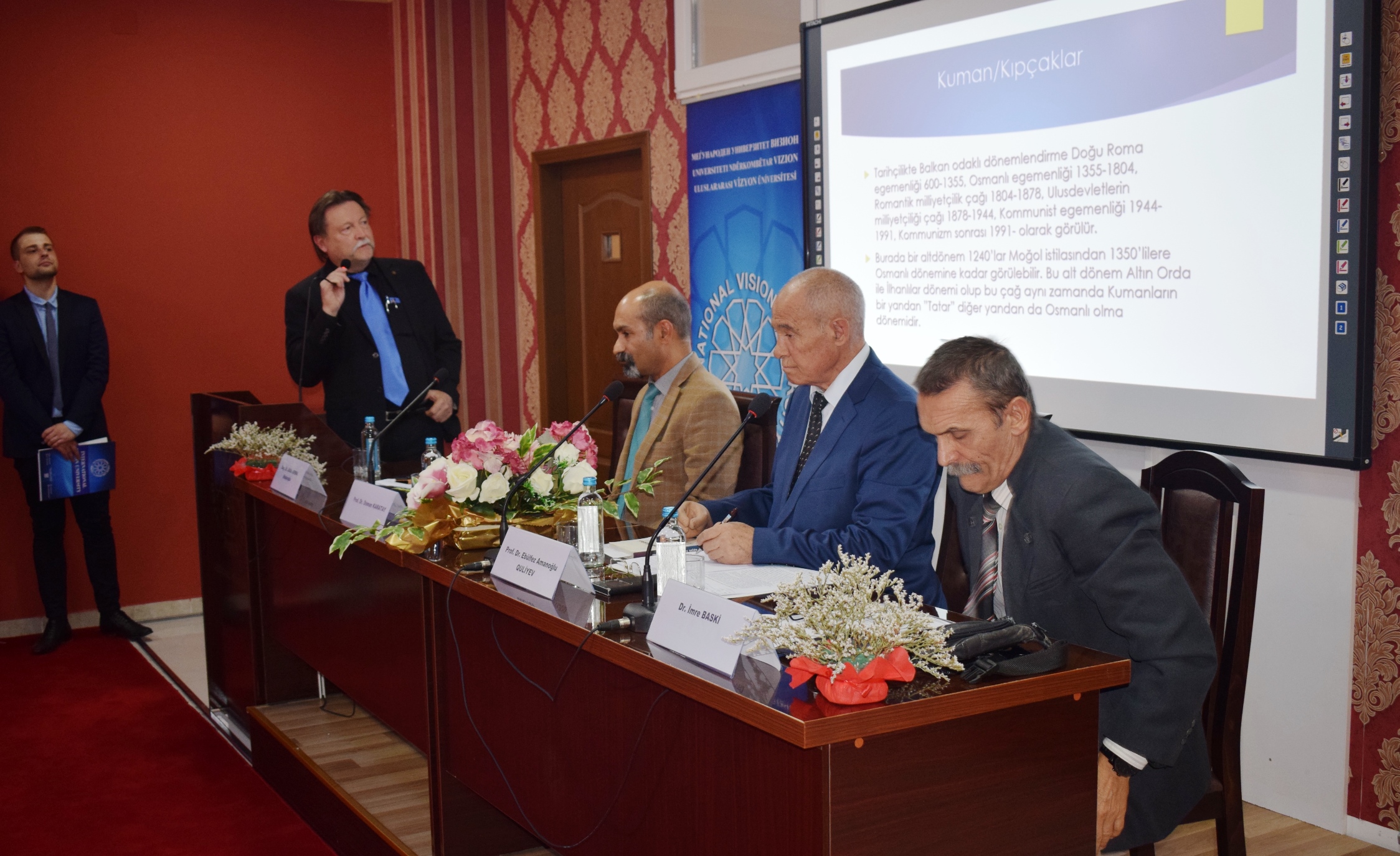 Uluslararası Vizyon Üniversitesinde uluslararası konferans düzenledi <br>